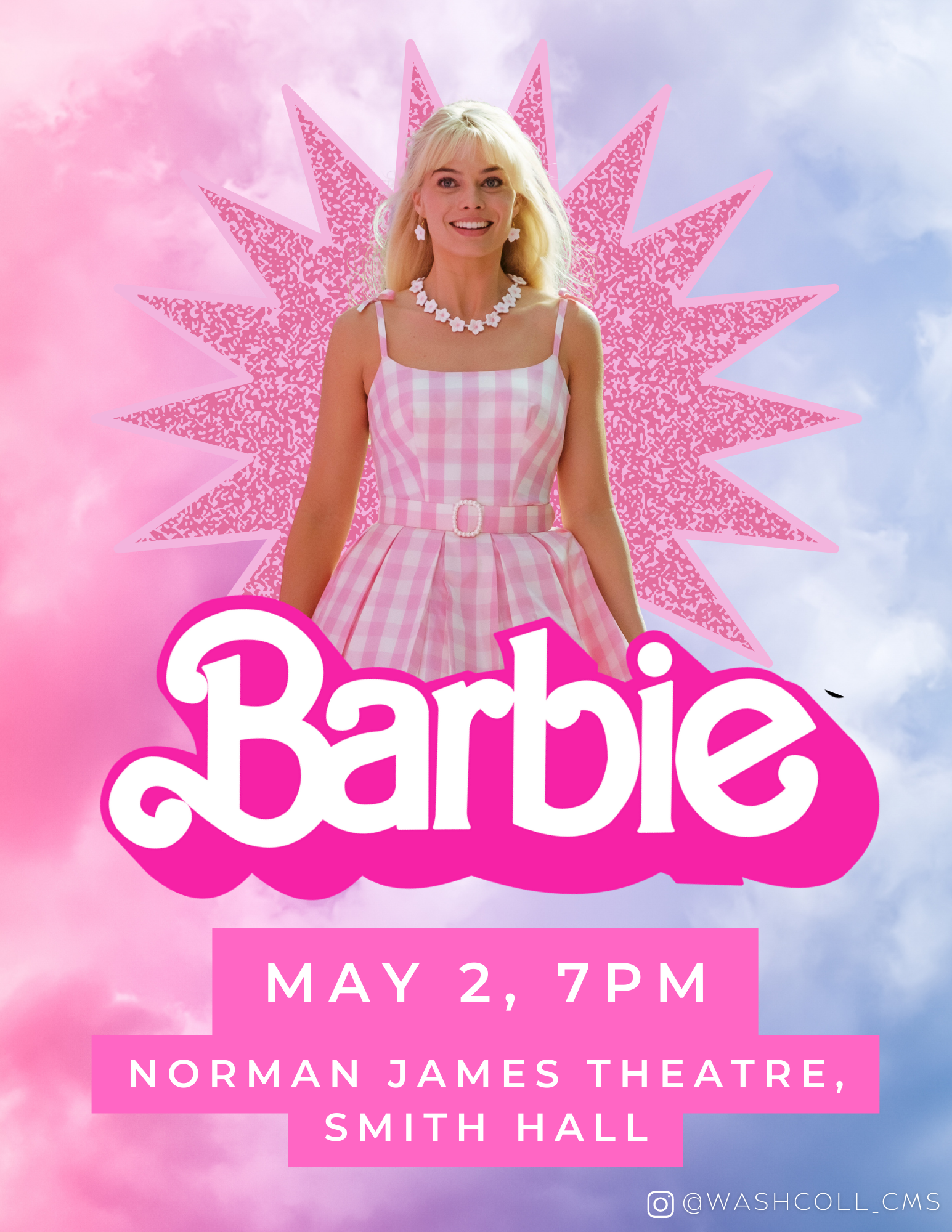  Movie poster for the film Barbie