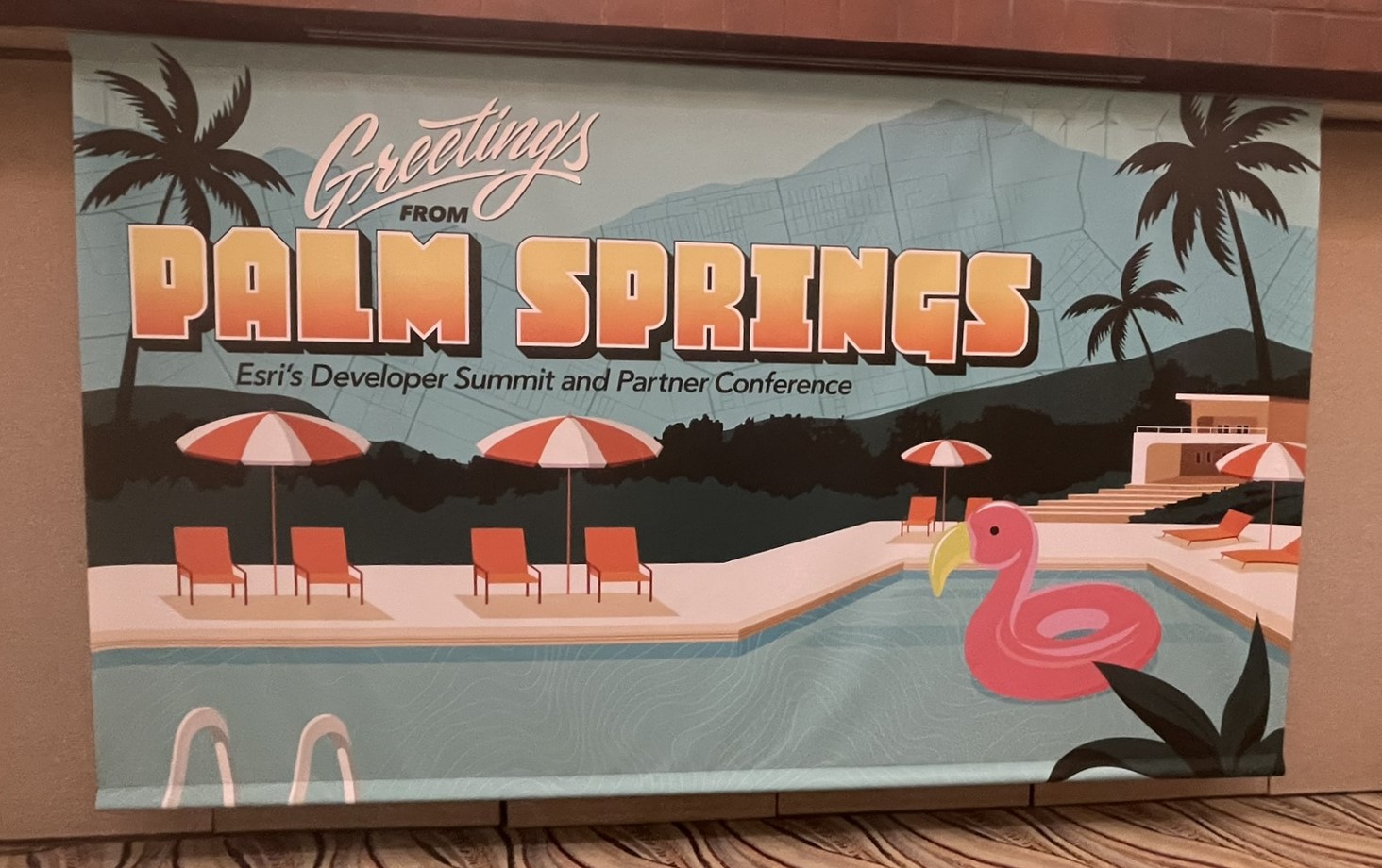 Greetings from Palm Springs Banner