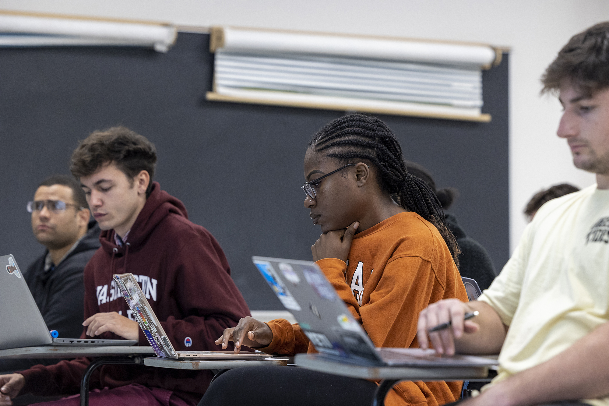 students in the classroom