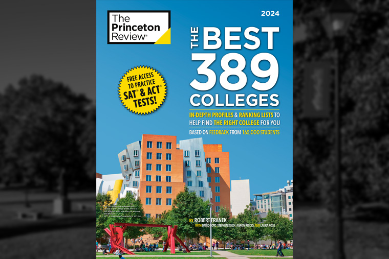 Cover of "The Best 389 Colleges" 2024 edition
