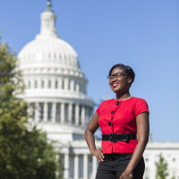 A former refugee from Liberia, Minty Abraham Wade ’04 is now working to protect refugee populations across the globe.