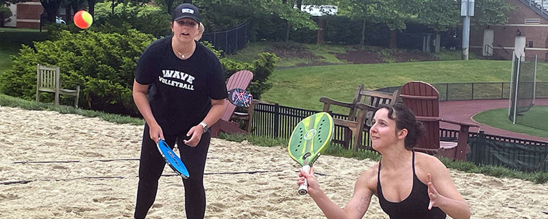 Beach tennis photo