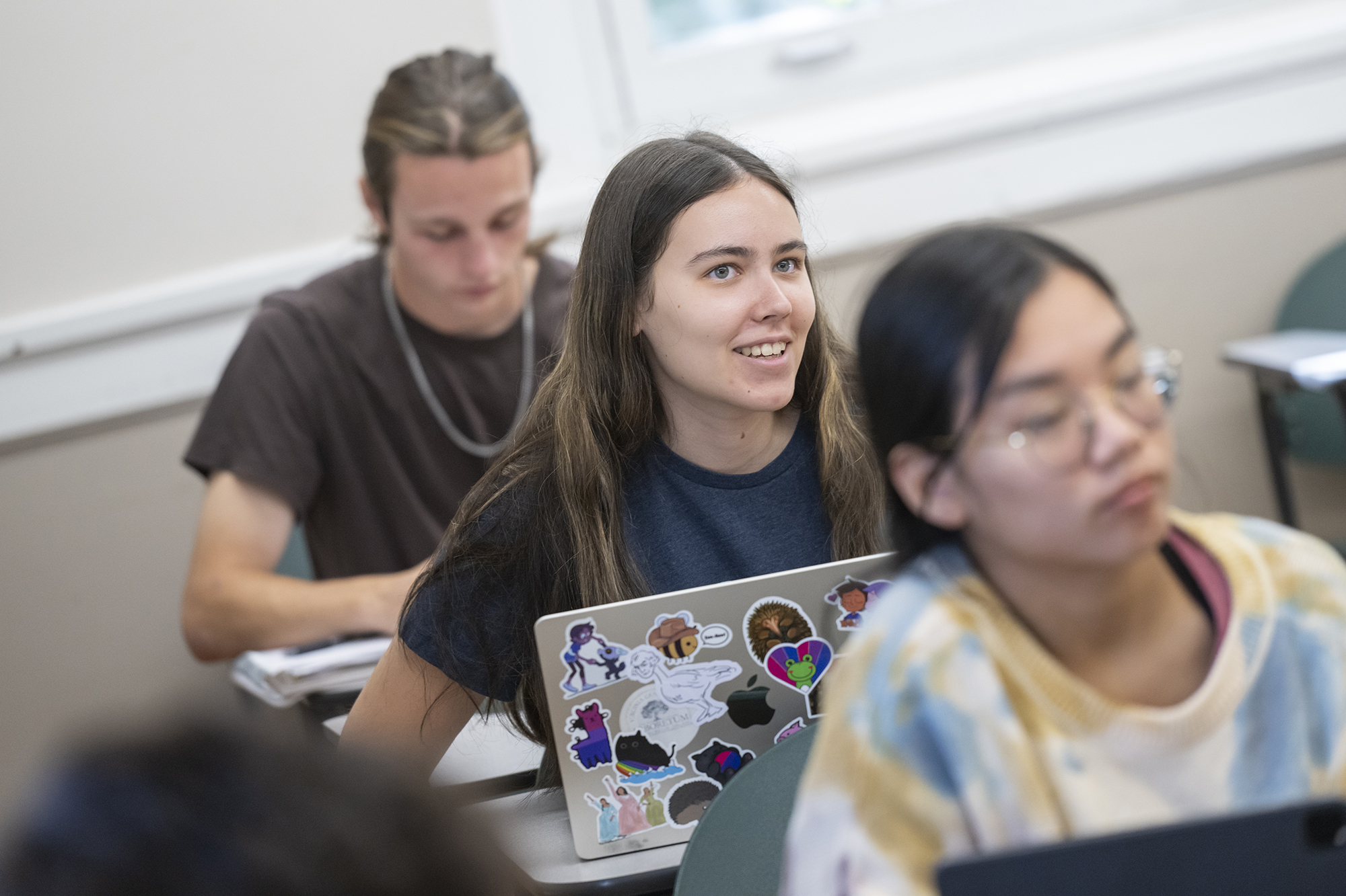 students in the classroom