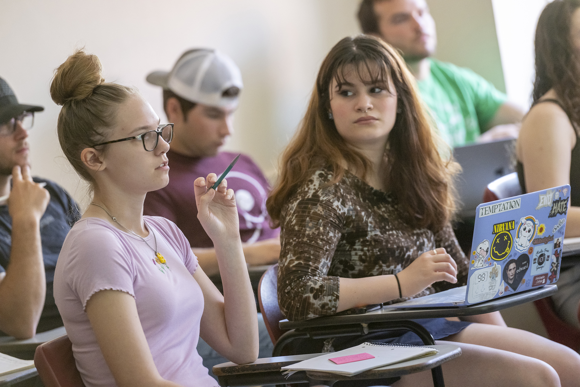 students in the classroom