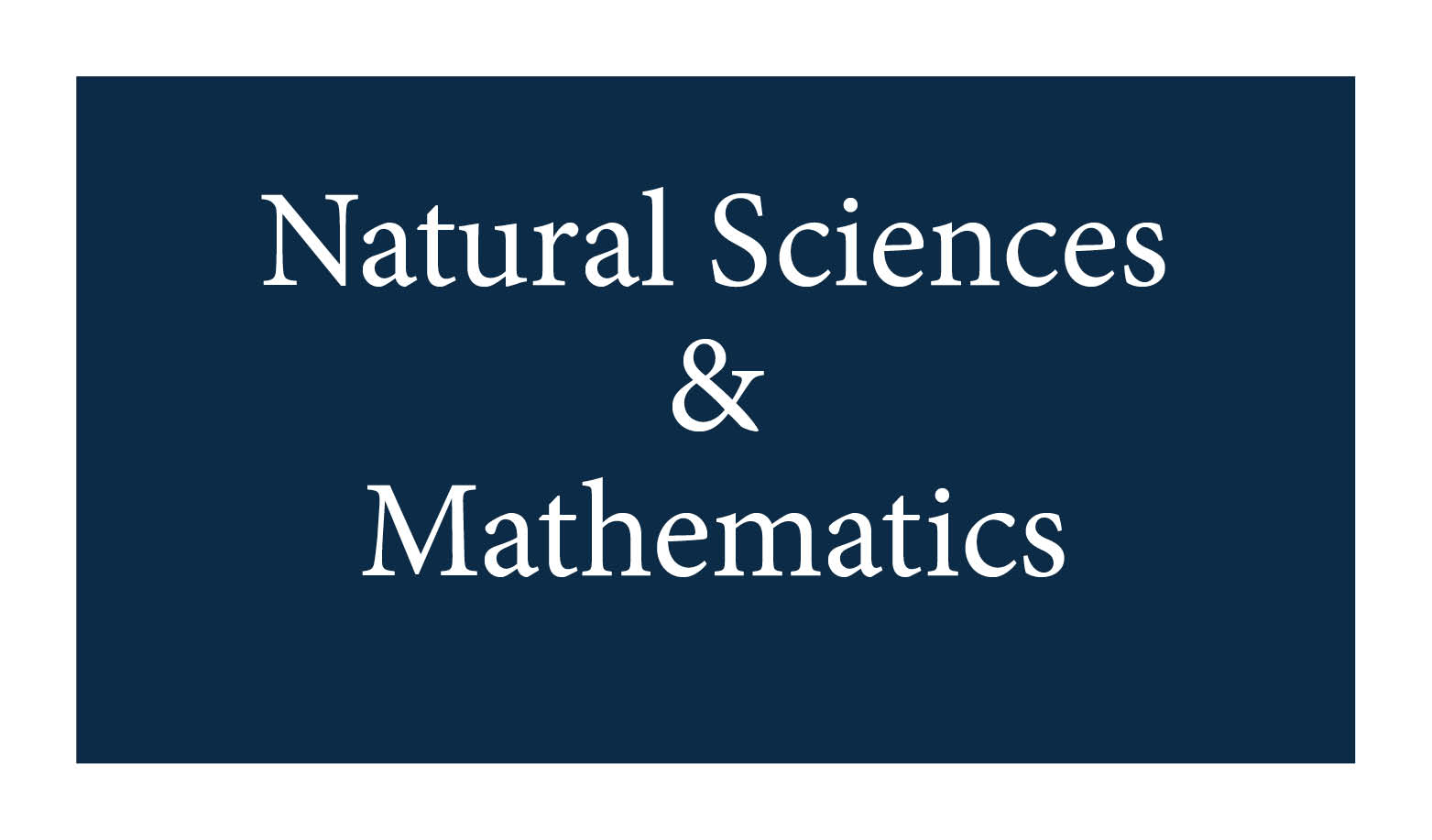 Natural Sciences and Mathematics Icon