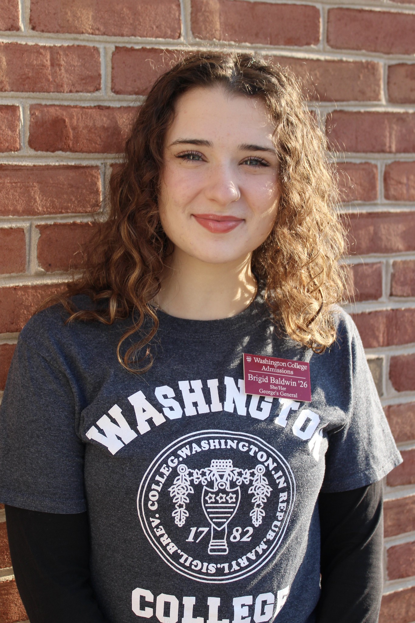 Brigid Baldwin  Washington College Student Ambassador George's General Tour Guide