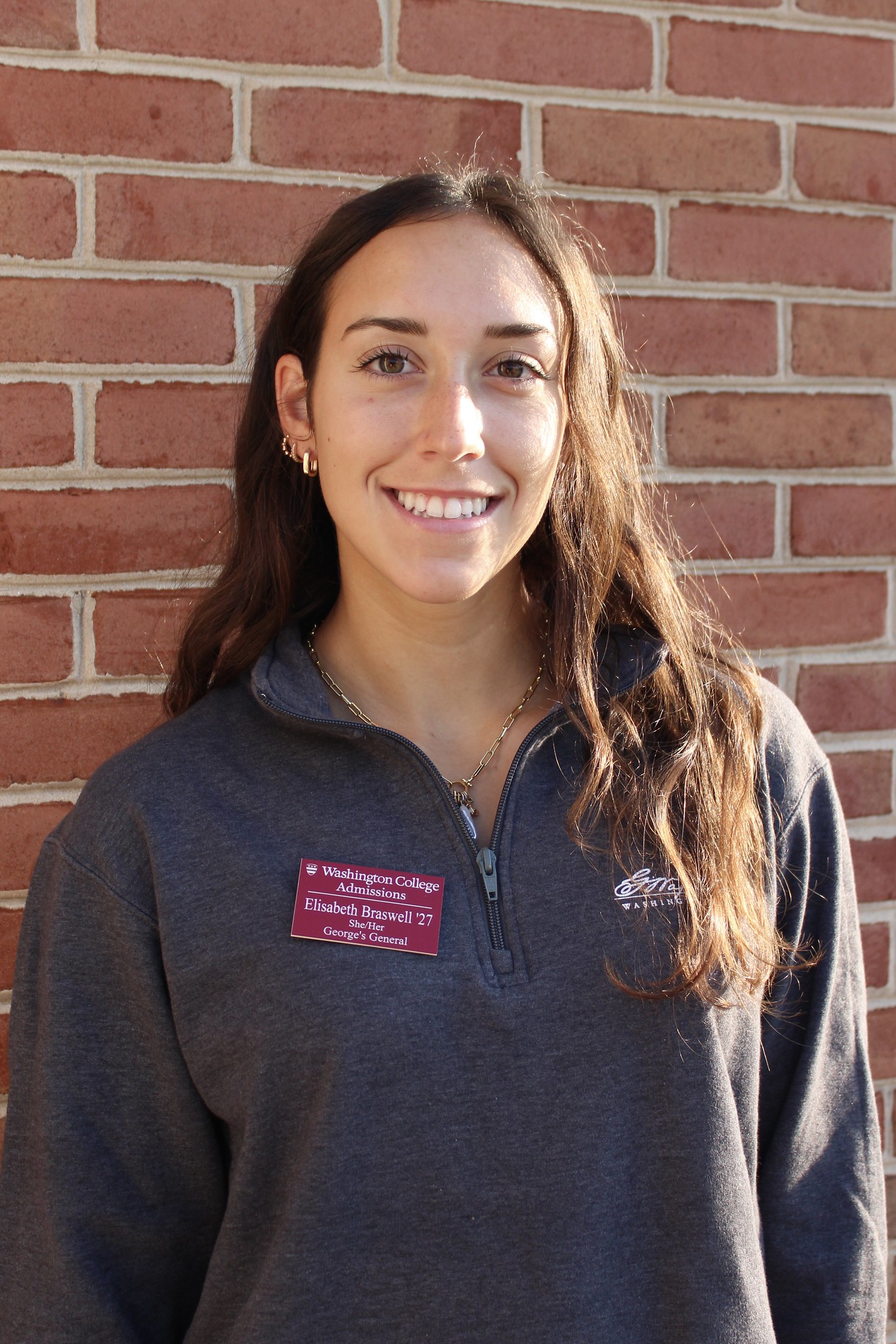 Elisabeth Braswell Washington College Student Ambassador George's General Tour Guide