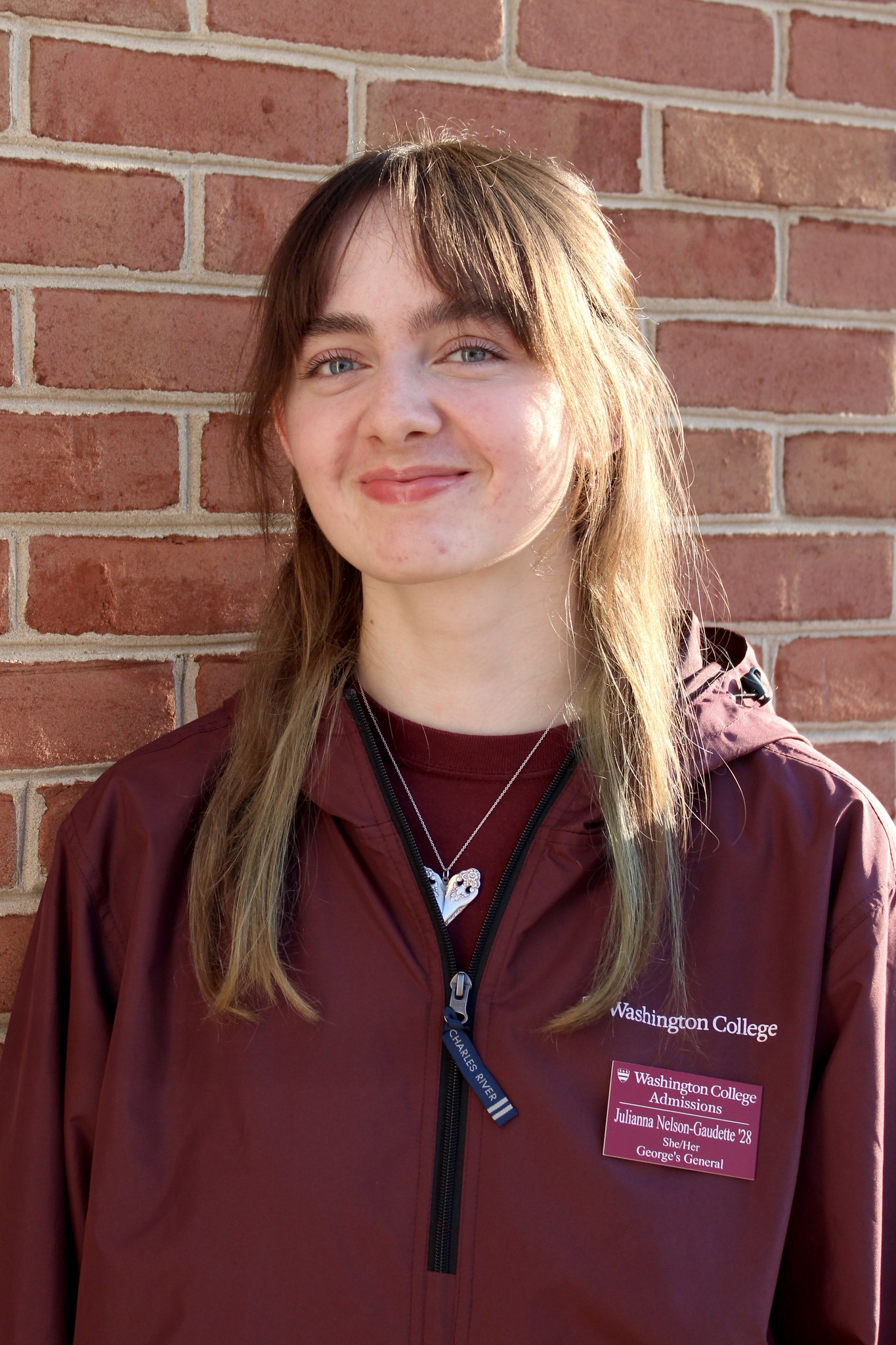 Juli Nelson-Gaudette Washington College Student Ambassador George's General Tour Guide