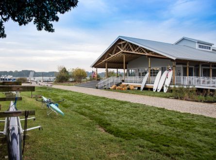 hodson boathouse and kayaks