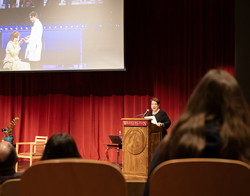 Arena Stage artistic director speaks at Washington
