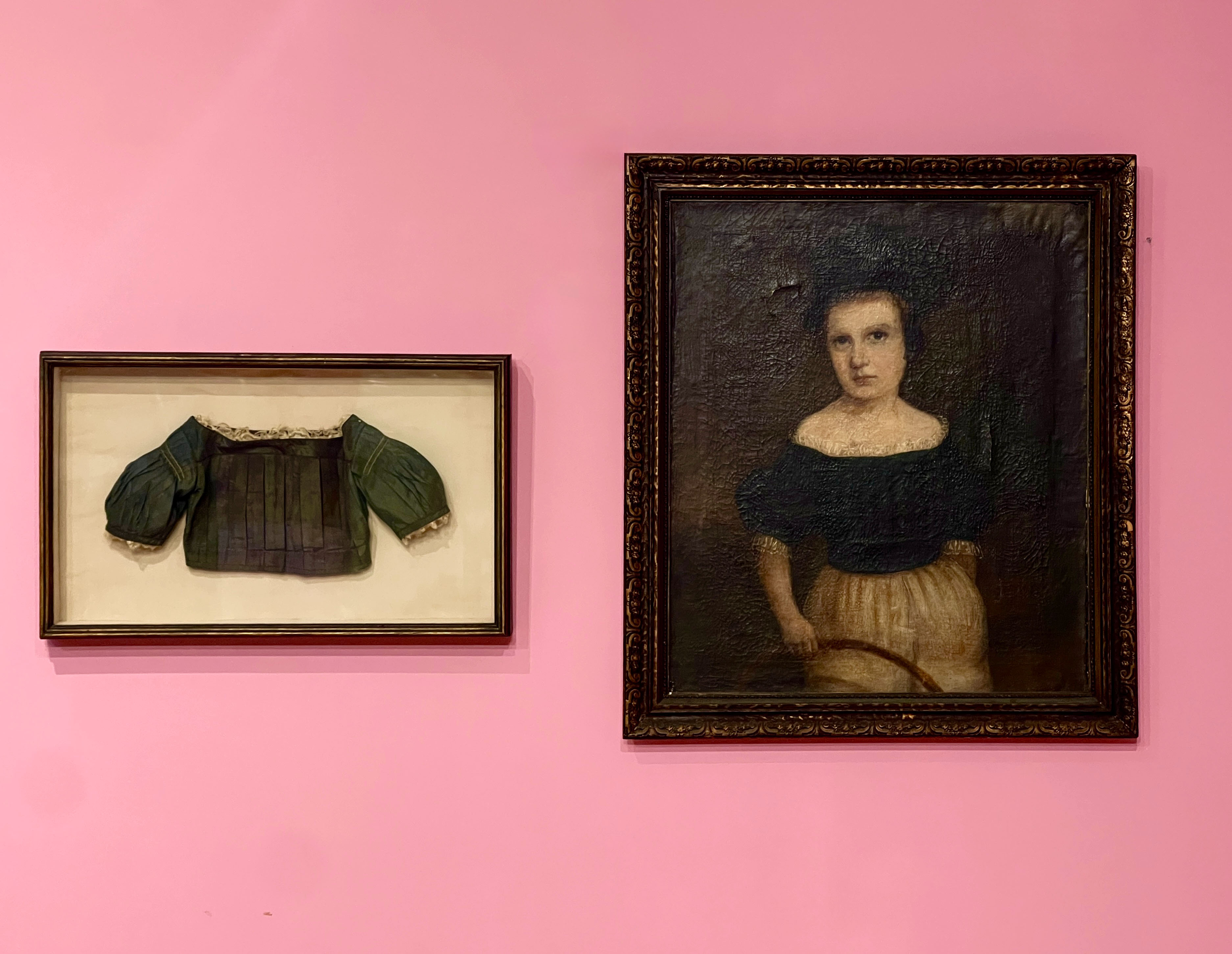 Two artifacts on display in the upcoming Washington College Collects exhibit