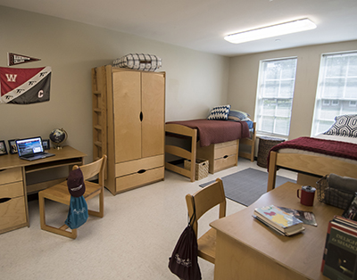 interior of Chester Hall room