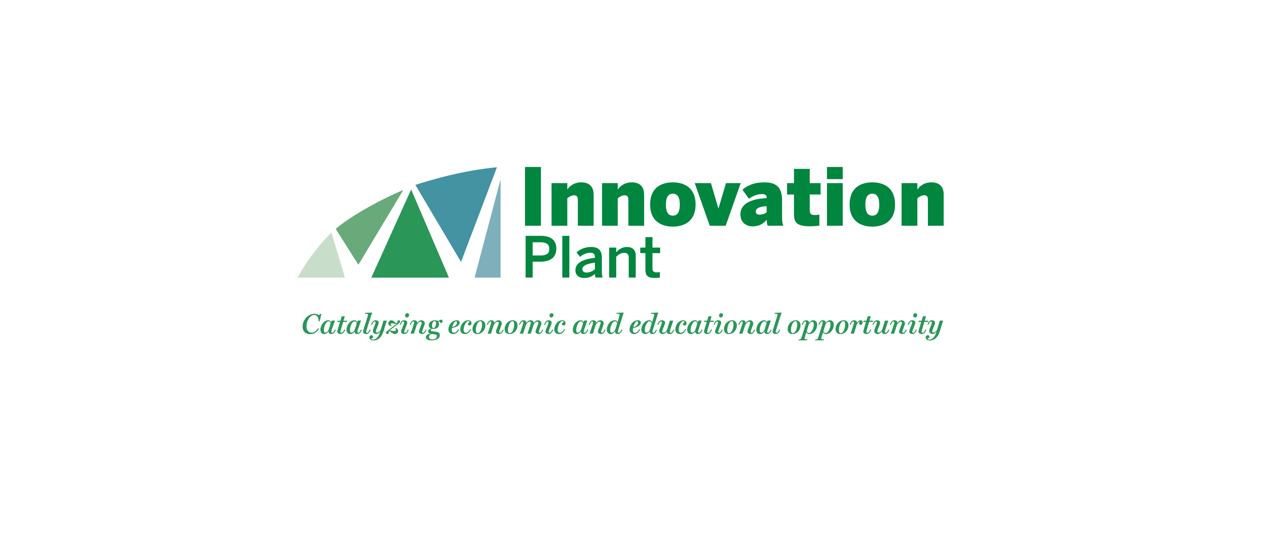 logo reading "Innovation Plant Catalyzing Economic and Educational Opportunity"