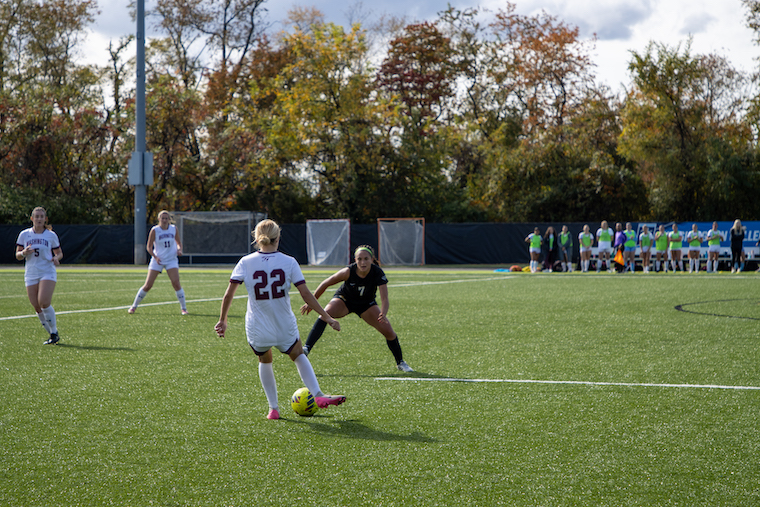 2025 Homecoming Weekend womens soccer at Washington College. 