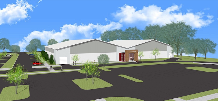 Lim Family Tennis Center at Washington College exterior