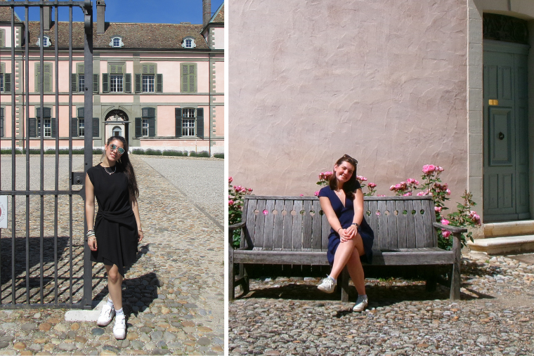 Sarah Martin ’26 and Carine Smith ’27 traveled to France and Switzerland to translate and transcribe manuscripts written by de Staël, a prominent philosopher, woman of letters, and political theorist during the French Revolution.
