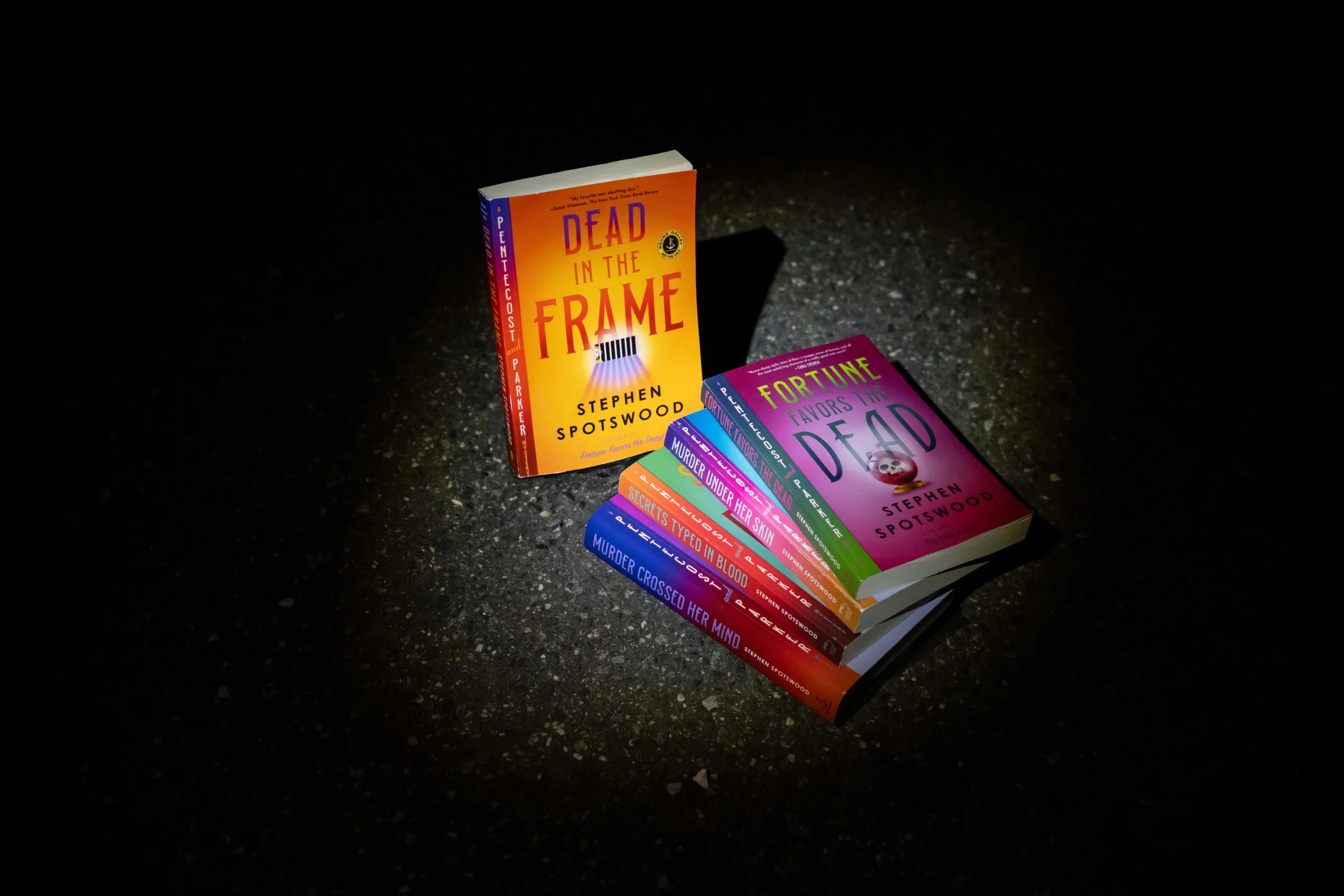 Photo of Stephen Spotswood's five books
