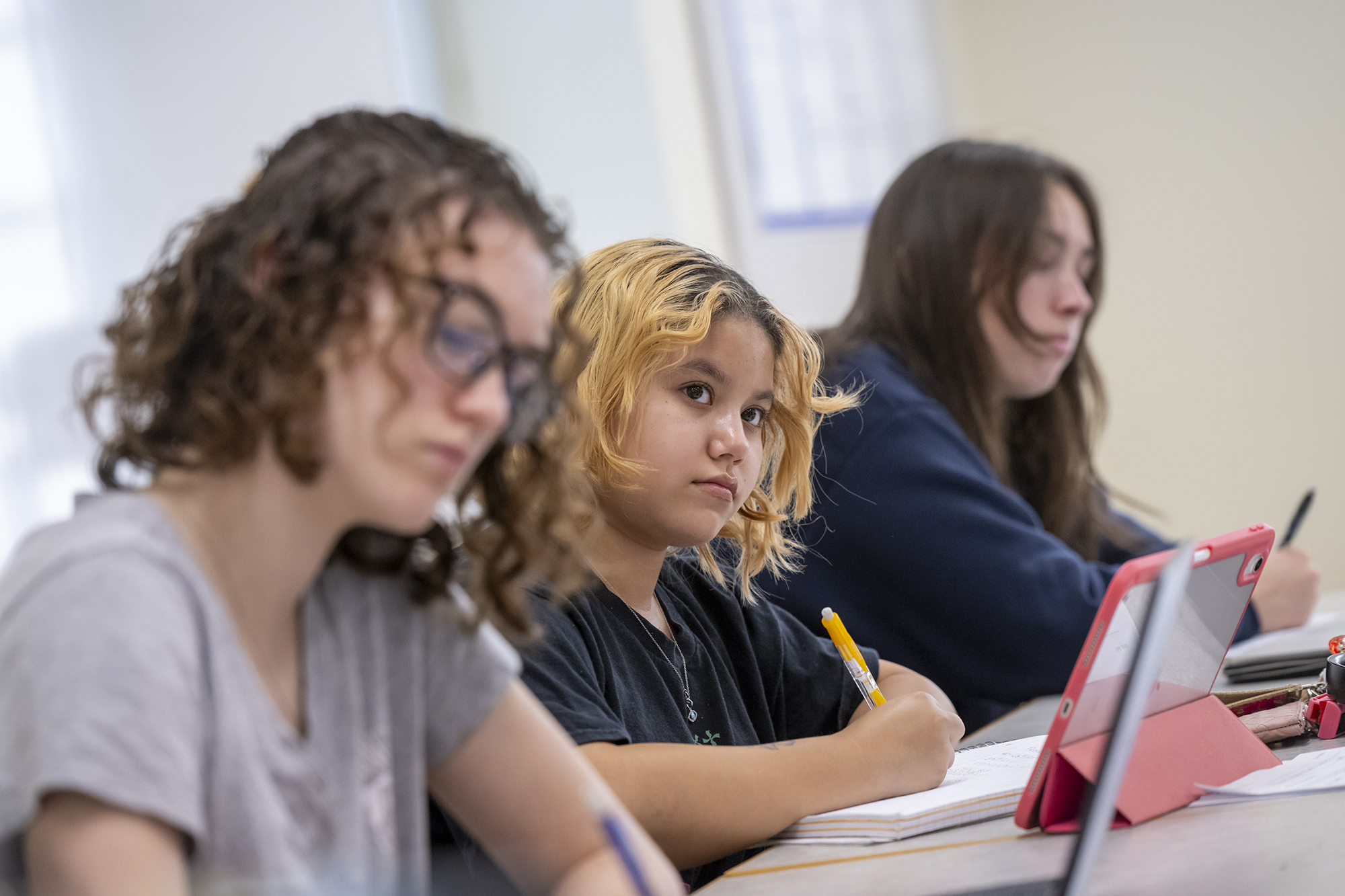 students in classroom