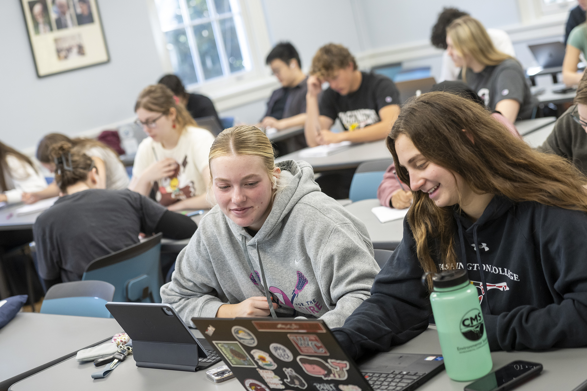 Students in the classroom