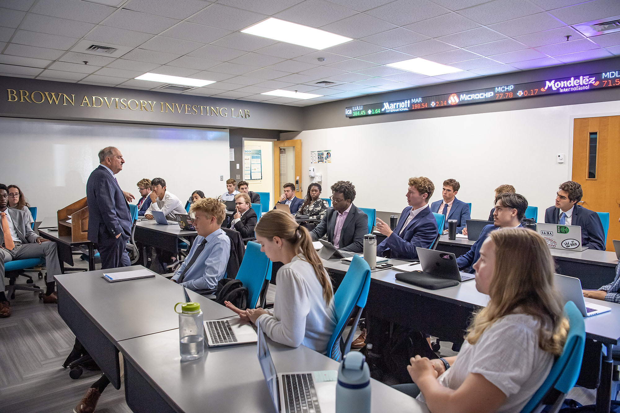 students in the classroom