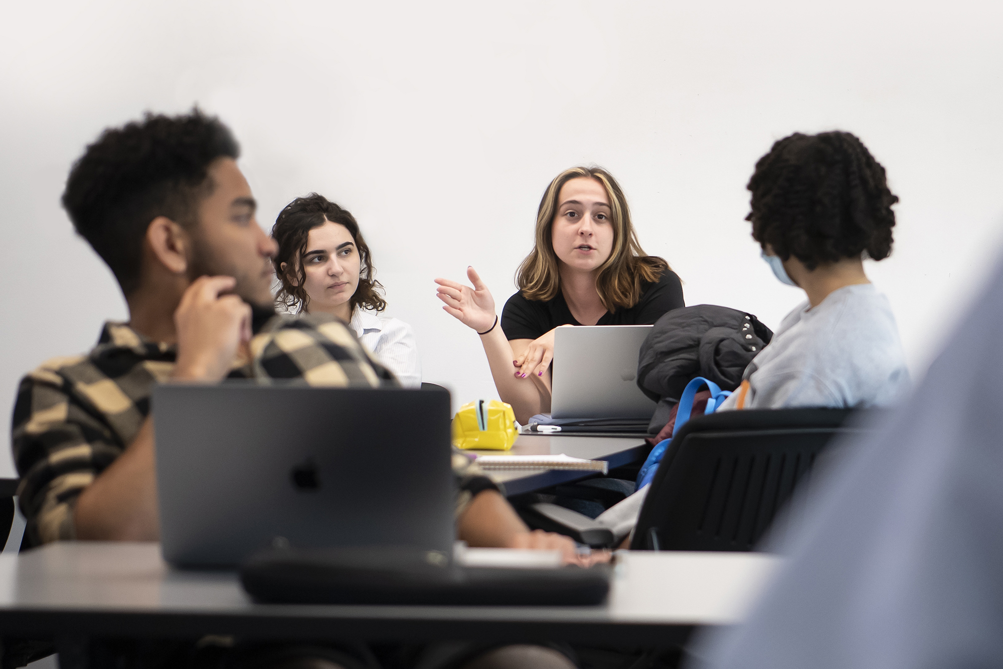 students in the classroom