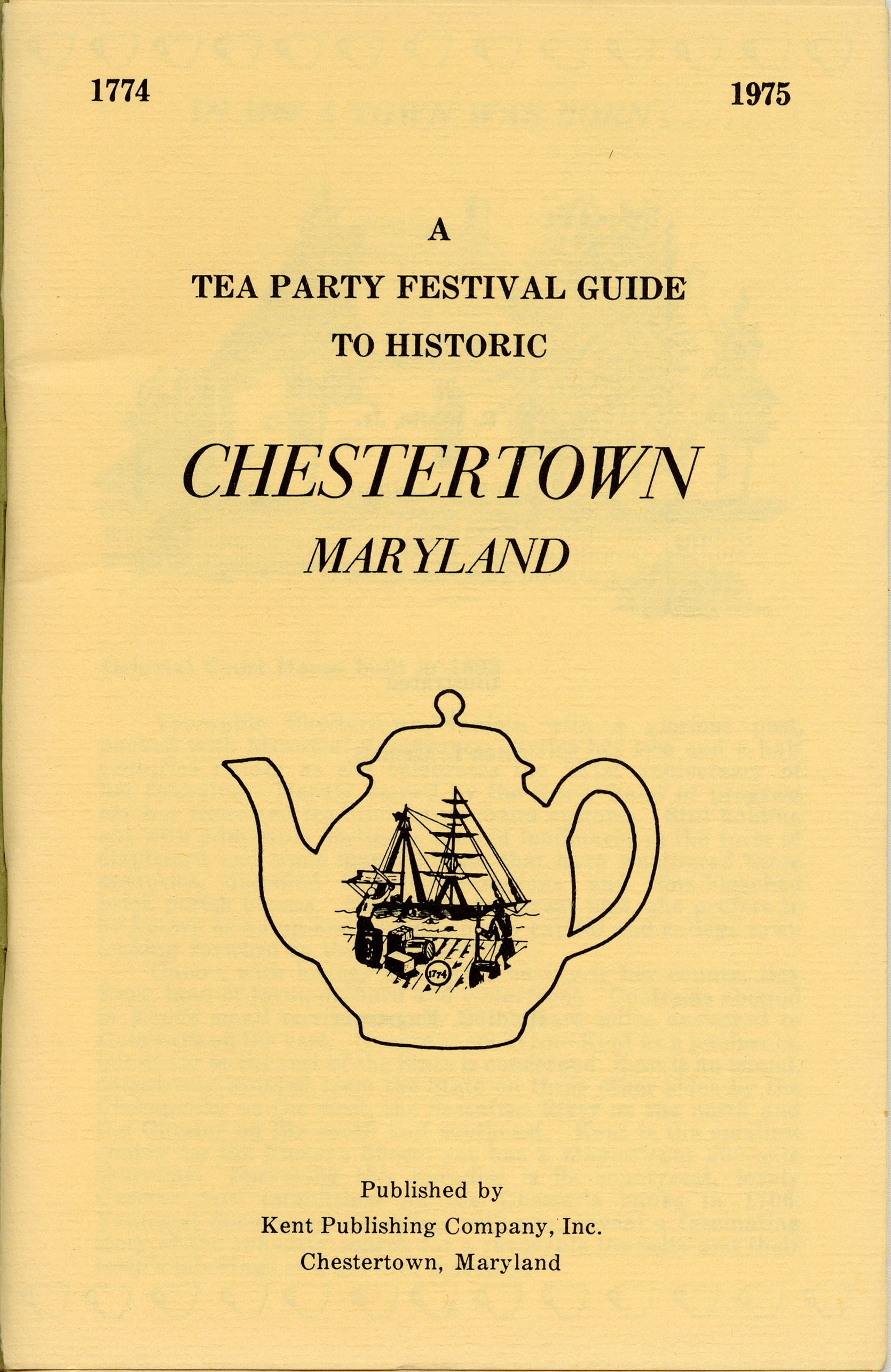 Tea Party Booklet