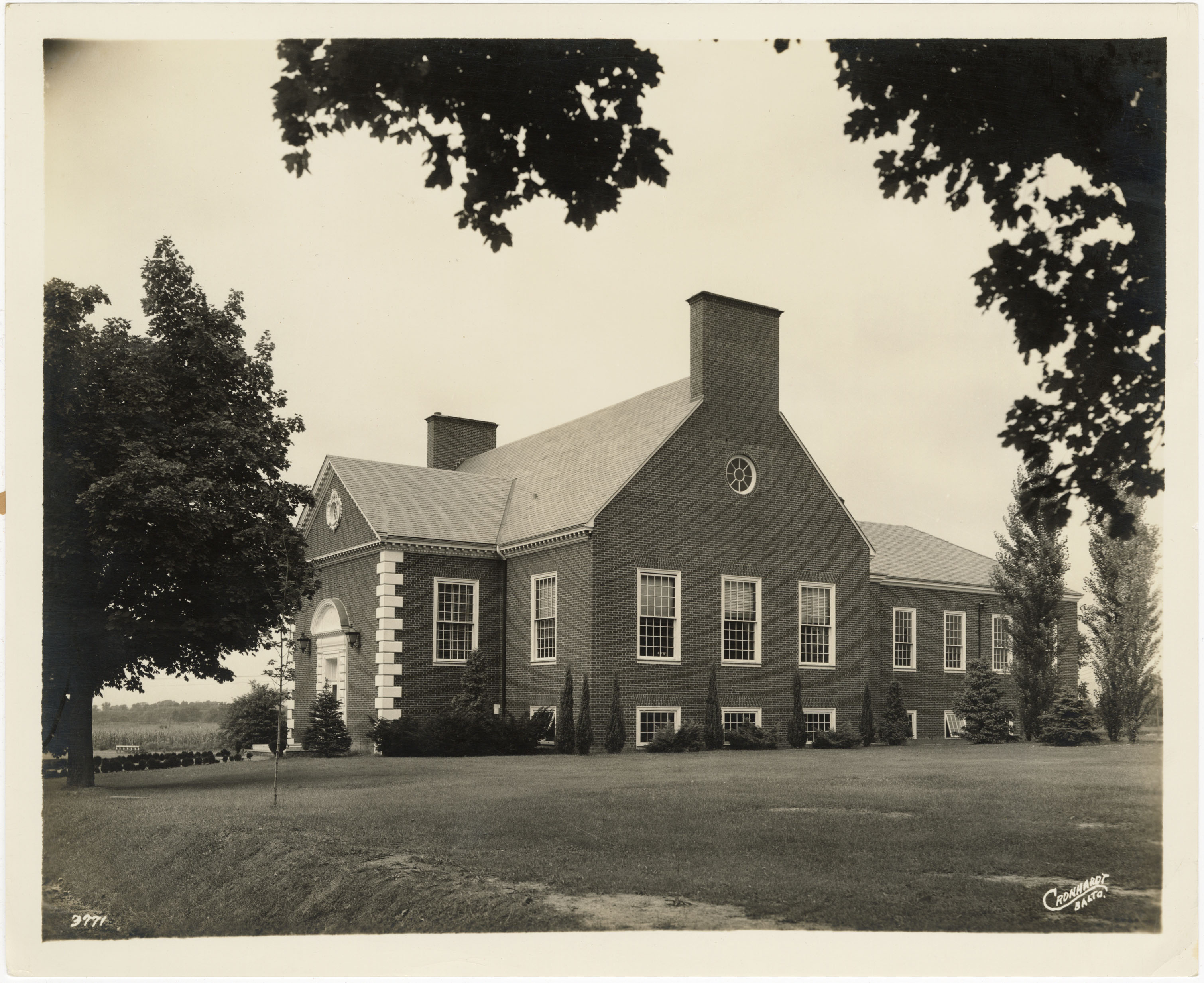 Hodson Hall circa 1936