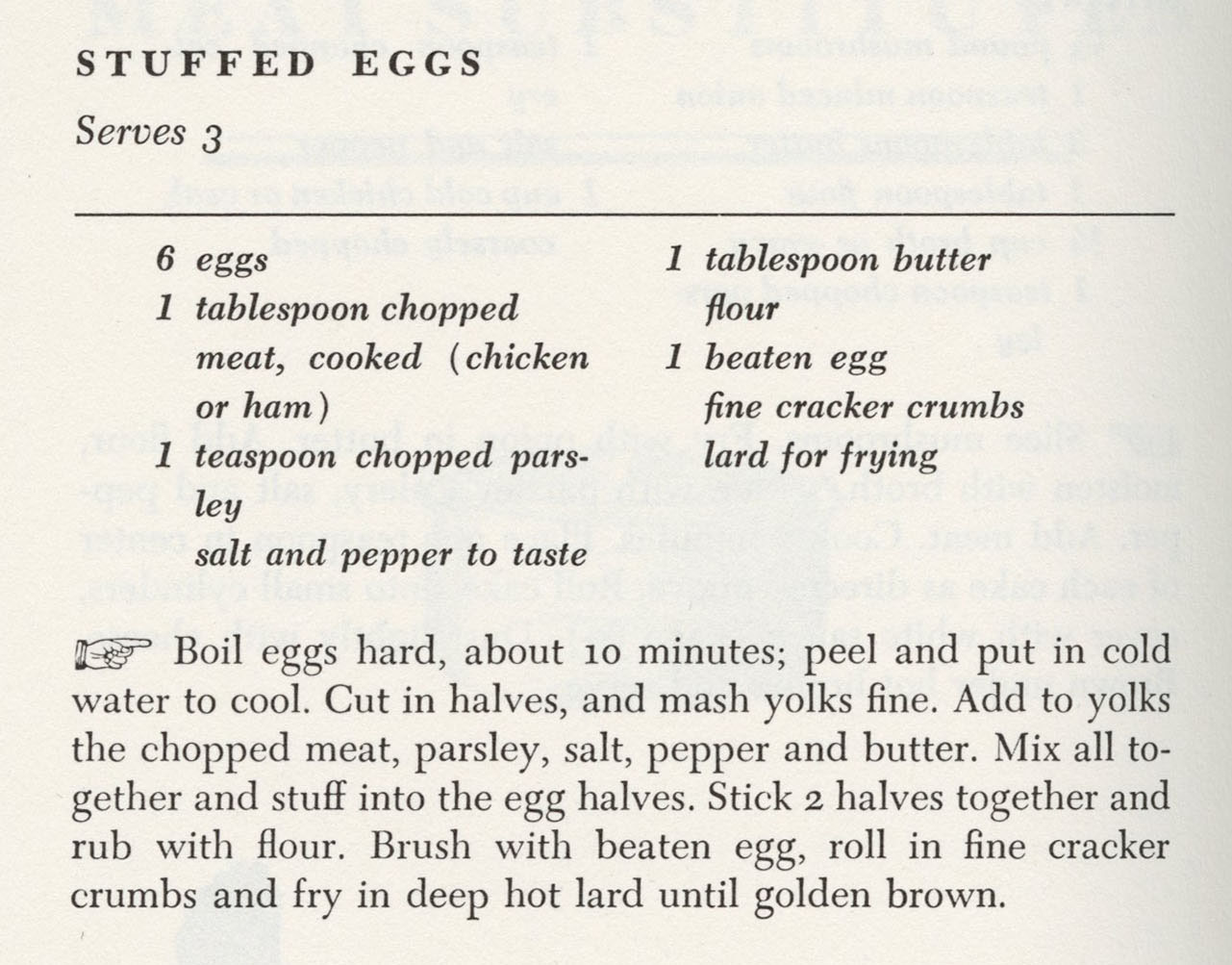 Stuffed Eggs