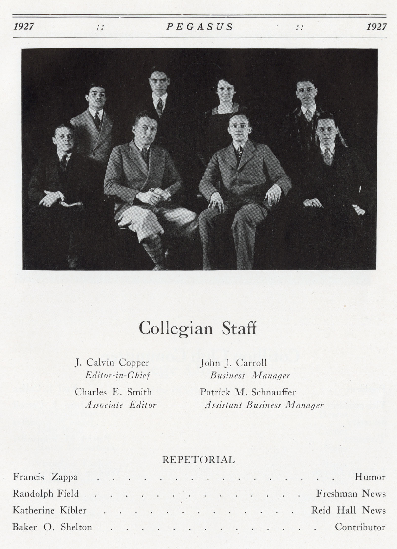 The Collegian 1927