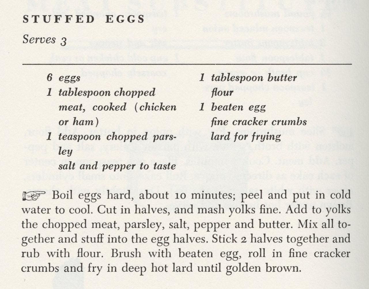 Stuffed Eggs