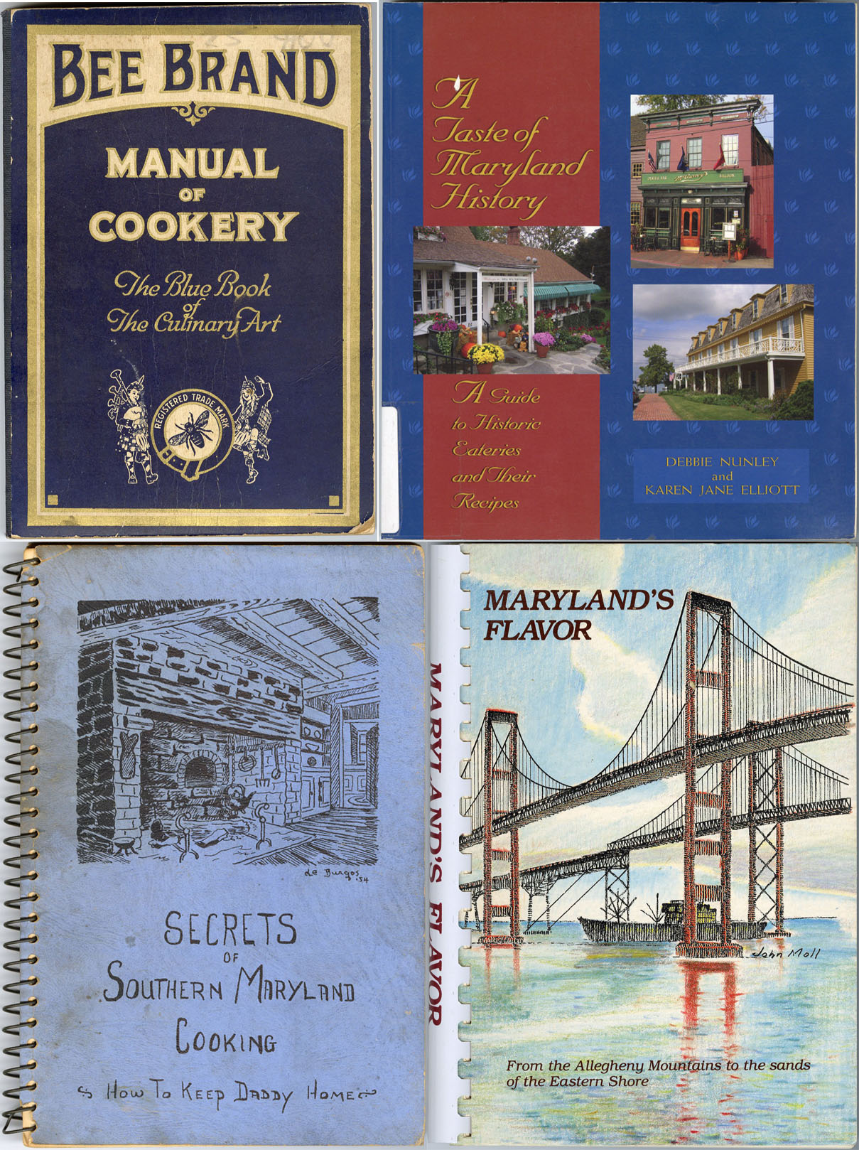 Maryland cookbooks