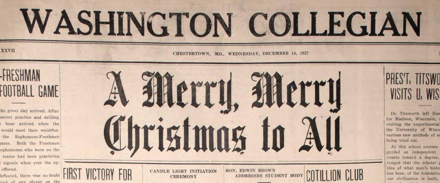 The Collegian, December 14, 1927