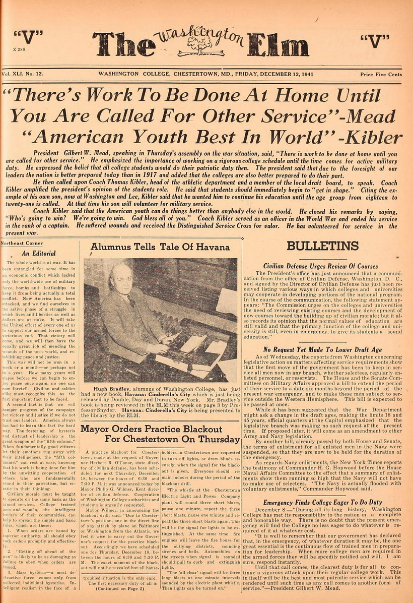 The Elm, December 12, 1941