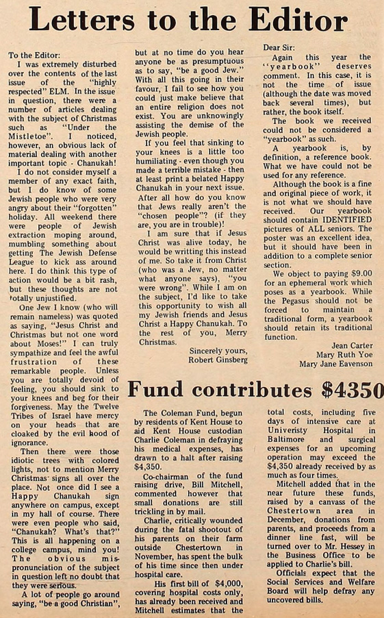 The Elm January 1, 1972