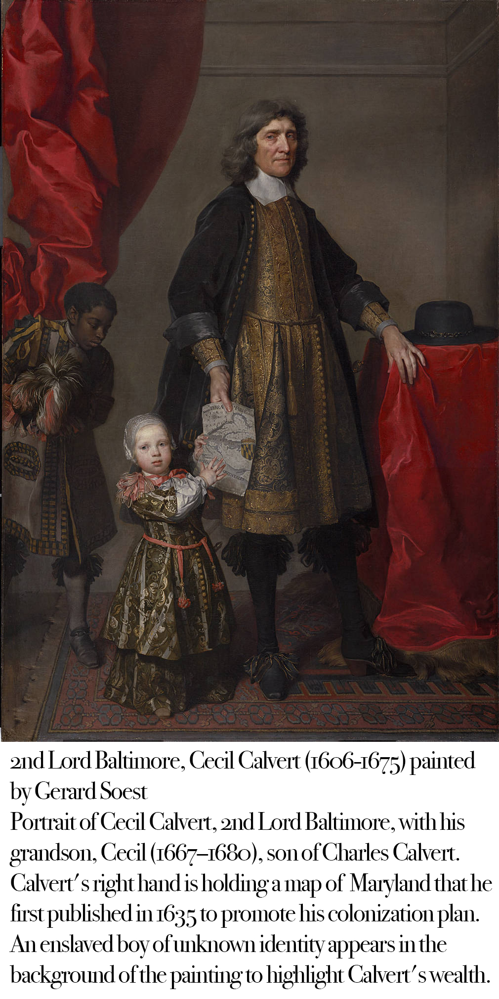 Cecil Calbert by Gerard Soest