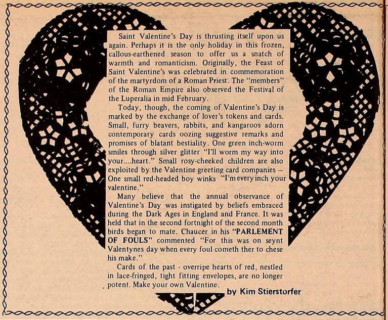 Valentine's Day OpEd