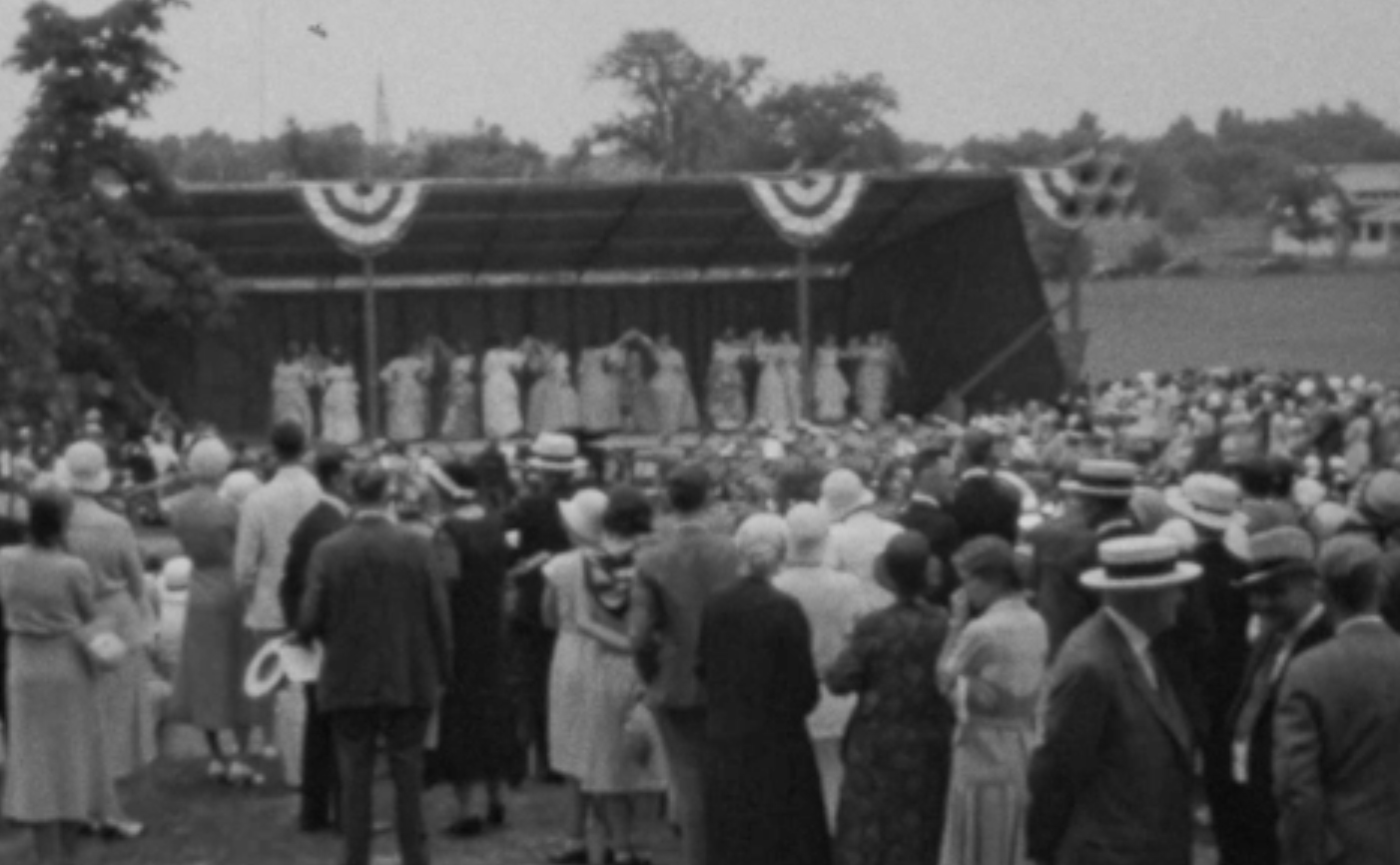 Clip of colonial dance