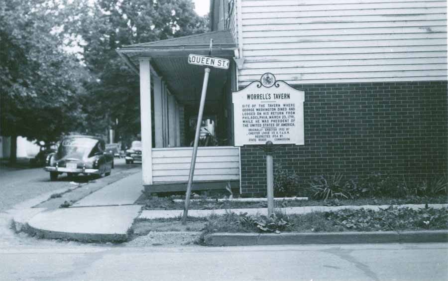 Worrell marker circa 1940