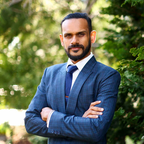 portrait of Satyajit Dattagupta